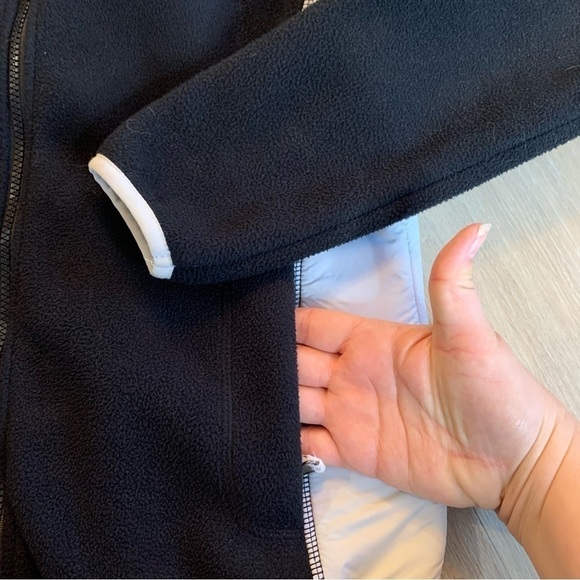 Juniors US Polo Assn. Fleece Zip-Up Sweatshirt Coat -Medium Size with Polo Logo - Picture 11 of 11